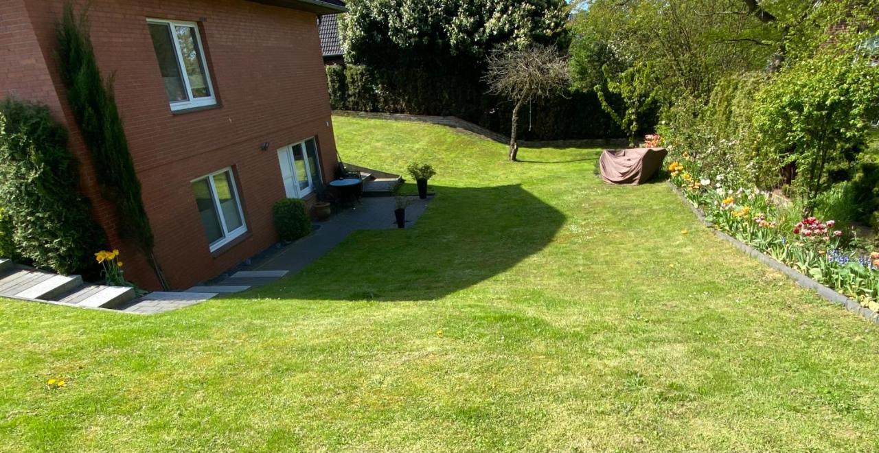 Schoene Wohnung Mit Garten Beim Outletcenter 5 Km Boostedt Exterior foto